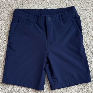 Boys Navy Blue performance shorts